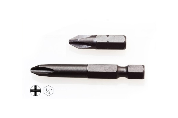phillips screwdriver bits, phillips bit, 1 phillips bit, 2 phillips bit, 3